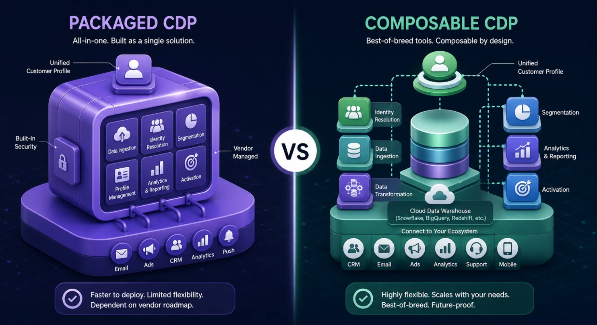 Composable CDP vs Packaged CDP: How to Choose the Right Customer Data ...